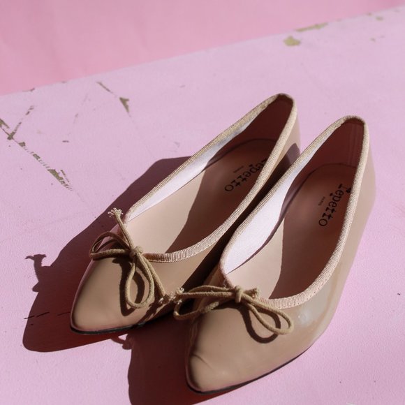 Repetto Beige Ballet Flats - Picture 2 of 7